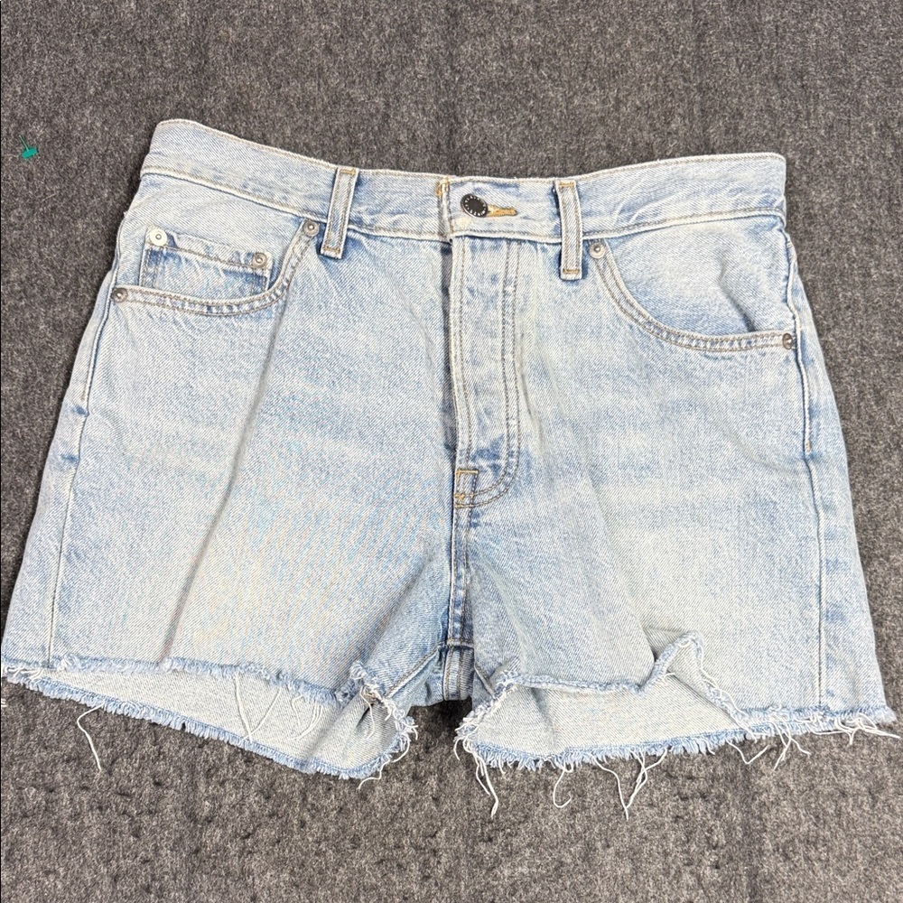 Everlane Light Wash Jean Shorts